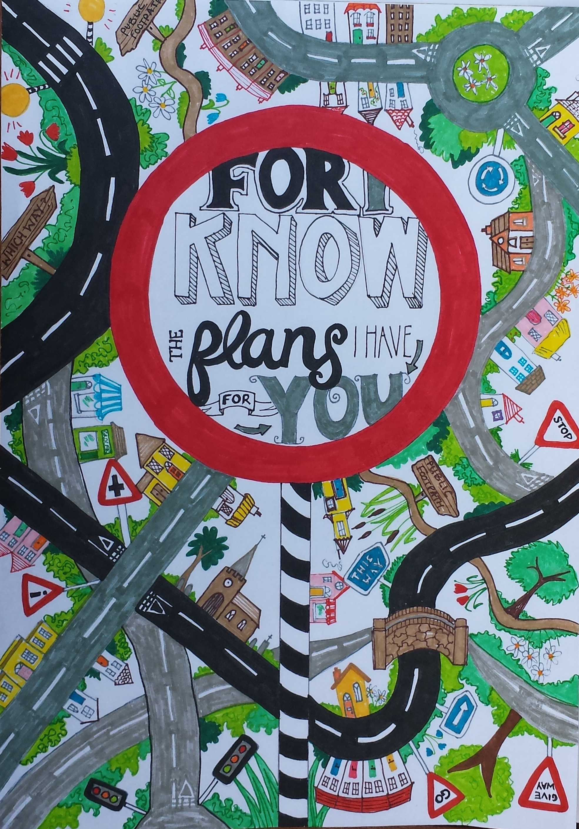 For I Know The Plans I Have For You Colouring Sheet Apples Of Gold