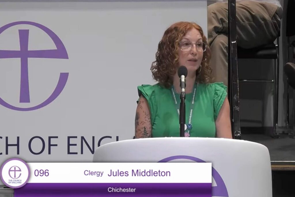 Speaking at General Synod, during my time representing the Diocese of Chichester.